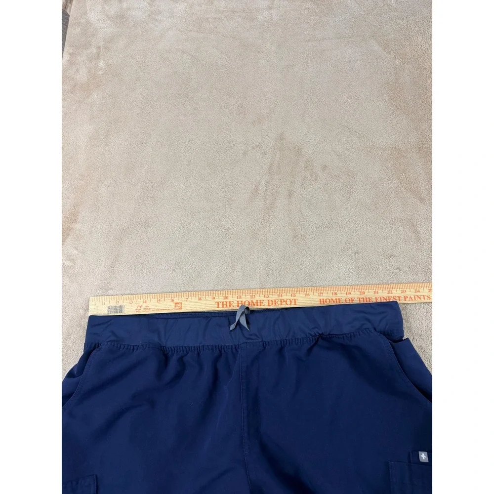 FIGS‎ Yola Yoga scrub pants mens 5XL Tall Navy blue Technical Collection EUC